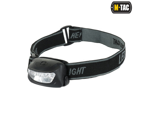 M-TAC ФОНАРЬ НАЛОБНЫЙ 4+1 LED BLACK