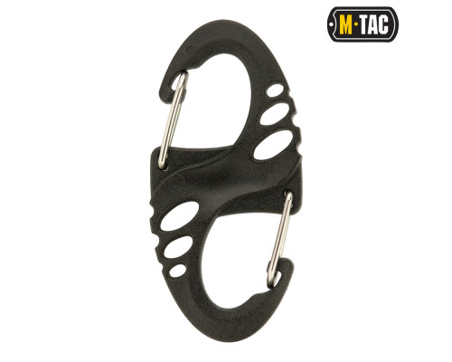 M-TAC КАРАБИН S-HOOK ПЛАСТИКОВЫЙ BLACK