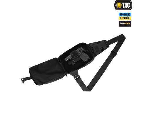 M-TAC СУМКА SLING PISTOL BAG ELITE BLACK