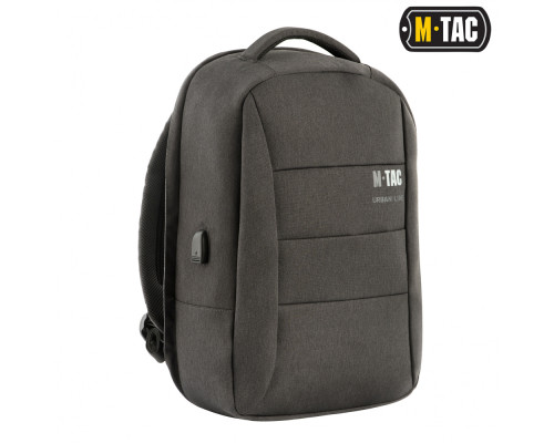 M-TAC РЮКЗАК URBAN LINE ANTI THEFT PACK DARK GREY