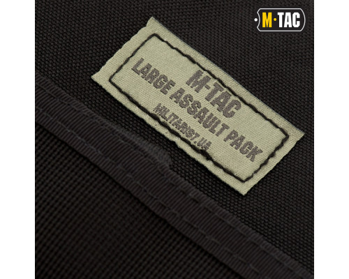 M-TAC РЮКЗАК LARGE ASSAULT PACK BLACK