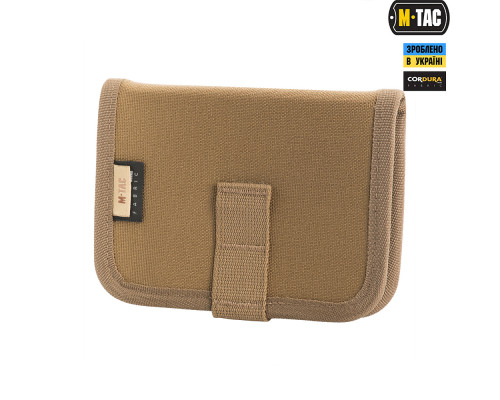 M-TAC КОШЕЛЕК С ЛИПУЧКОЙ ELITE LARGE COYOTE