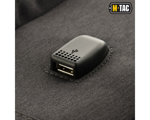 M-TAC РЮКЗАК URBAN LINE ANTI THEFT PACK DARK GREY