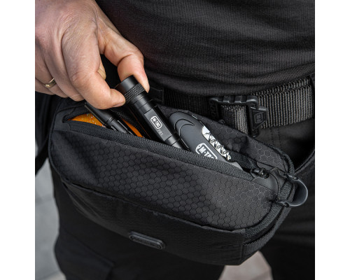M-TAC СУМКА TACTICAL WAIST BAG ELITE HEX BLACK