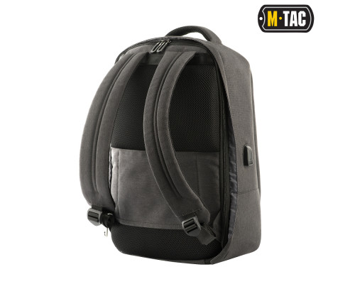 M-TAC РЮКЗАК URBAN LINE ANTI THEFT PACK DARK GREY