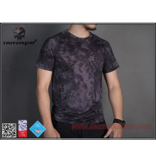 Футболка EMERSON Skin Tight Base Layer Camo Running Shirt Typhoon