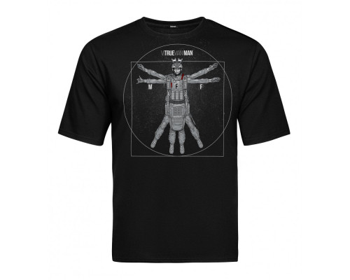 Футболка V-TAC - Vitruevian Black