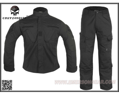 Комплект униформы EmersonGear ARMY BDU Black