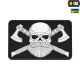 M-TAC НАШИВКА BEARDED SKULL 3D ПВХ BLACKWHITE