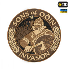 M-TAC НАШИВКА SONS OF ODIN 3D ПВХ КОЙОТ