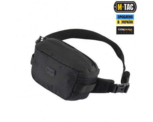 M-TAC СУМКА TACTICAL WAIST BAG ELITE HEX BLACK