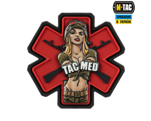 M-TAC НАШИВКА TACMED PVC OLIVE