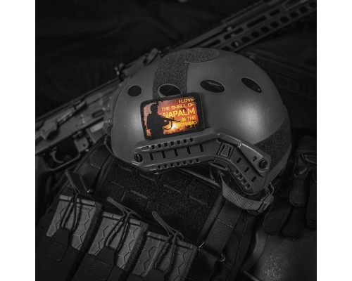 M-TAC НАШИВКА SMELL OF NAPALM BLACK