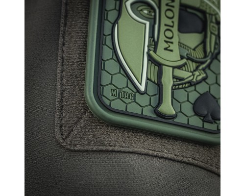 M-TAC НАШИВКА MOLON LABE ACE 3D PVC OLIVE