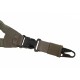 Одноточечный ремень Claw Gear ONE POINT ELASTIC SUPPORT SLING SNAP HOOK Olive