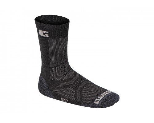 Носки MERINO CREW SOCKS Black