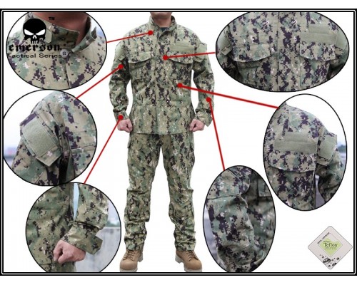 Комплект униформы EmersonGear NWU Type III AOR2