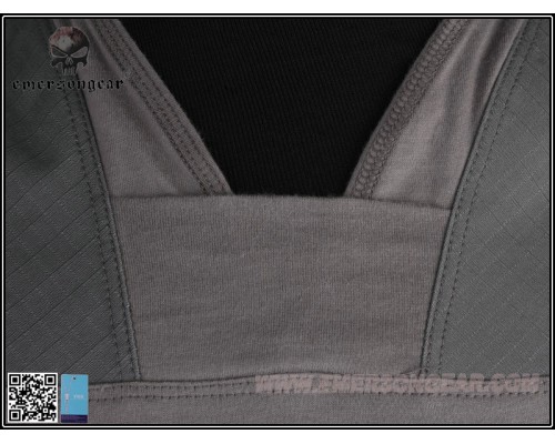 Тактическая рубашка EmersonGear Arc Style LEAF Talos LT Halfshell Wolf Grey