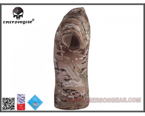 Футболка EMERSON Skin Tight Base Layer Camo Running Shirt Multicam