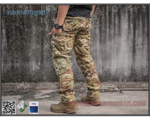 Тактические штаны Emersongear Blue Label Ergonomic Fit Long Multicam