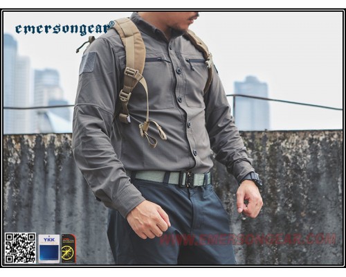 Тактическая рубашка Emersongear Blue Lable Defender Tac-Shirt Gray