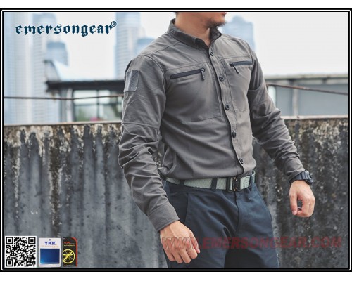 Тактическая рубашка Emersongear Blue Lable Defender Tac-Shirt Gray