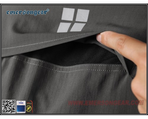 Тактическая рубашка Emersongear Blue Lable Defender Tac-Shirt Gray