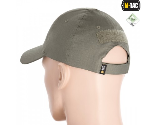 M-TAC БЕЙСБОЛКА С ЛИПУЧКОЙ FLEX РИП-СТОП FOLIAGE GREEN