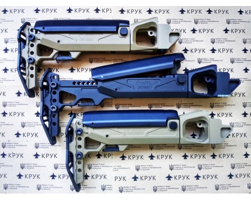 Фиксированный приклад для АК CRC 5002/9035 Cerakote Coated Coyote Tan, Armor Black, Forest Green