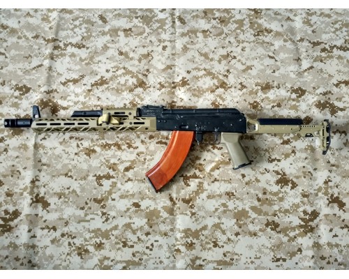 Фиксированный приклад для АК CRC 5002/9035 Cerakote Coated Coyote Tan, Armor Black, Forest Green