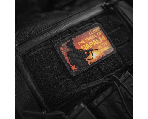 M-TAC НАШИВКА SMELL OF NAPALM BLACK