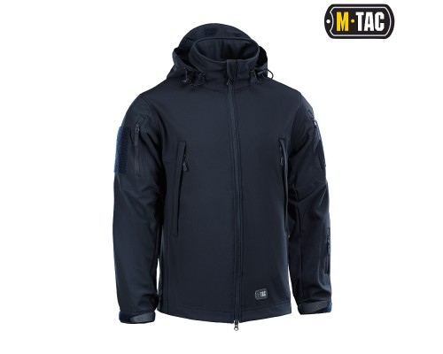 M-TAC КУРТКА SOFT SHELL NAVY BLUE