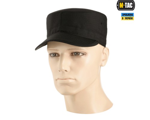 M-TAC КЕПКА ПОЛЕВАЯ РИП-СТОП BLACK