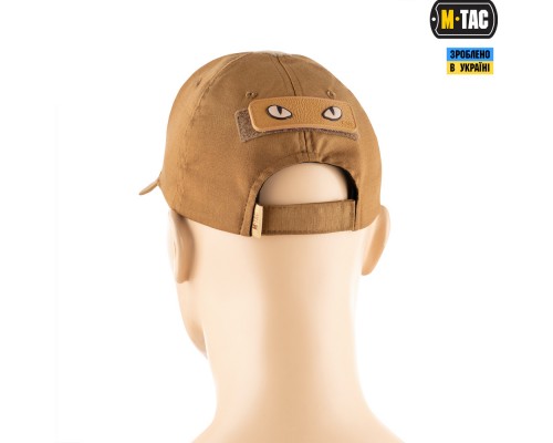 M-TAC НАШИВКА CAT EYES 3D ПВХ COYOTE