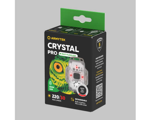 Фонарь ARMYTEK CRYSTAL PRO GREEN