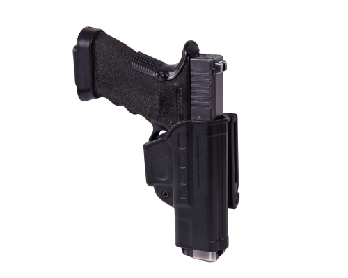 Кобура Fast Draw Holster for Glock 17 with Belt Clip - Military Grade Polymer - Black