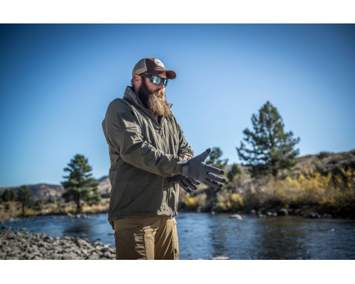 Перчатки Impact Duty Winter Mk2 Gloves - Shadow Grey / Black A