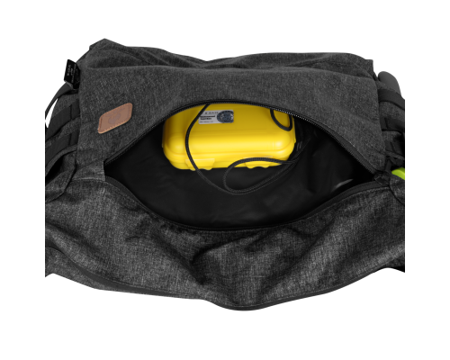 Сумка BUSHCRAFT SATCHEL Bag® - Nylon Polyester Blend - Melange Black-Grey