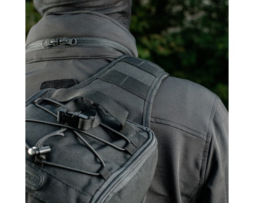 M-TAC РЮКЗАК ОДНОЛЯМОЧНЫЙ ARMADILLO BLACK
