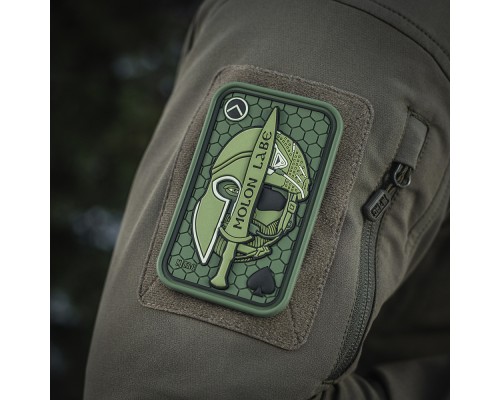 M-TAC НАШИВКА MOLON LABE ACE 3D PVC OLIVE