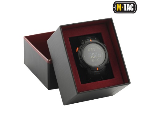 M-TAC ЧАСЫ ТАКТИЧЕСКИЕ С КОМПАСОМ ЧЕРНЫЕ