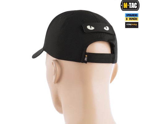 M-TAC НАШИВКА CAT EYES LASER CUT BLACKСВЕТОНАКОПИТЕЛЬ