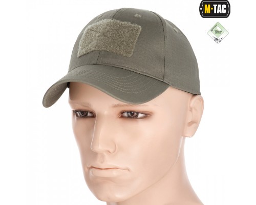 M-TAC БЕЙСБОЛКА С ЛИПУЧКОЙ FLEX РИП-СТОП FOLIAGE GREEN