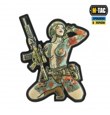 M-TAC НАШИВКА TACTICAL GIRL №1 ЯКУДЗА PVC MC