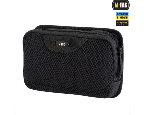 M-TAC ВСТАВКА МОДУЛЬНАЯ КАРМАН НА МОЛНИИ BLACK