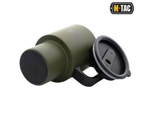 M-TAC ТЕРМОКРУЖКА 450 МЛ. С КРЫШКОЙ ОЛИВА