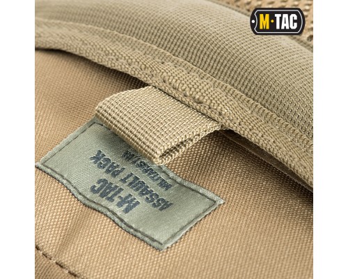 M-TAC РЮКЗАК ASSAULT PACK LASER CUT TAN