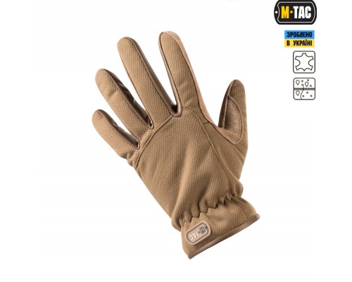 M-TAC ПЕРЧАТКИ SCOUT TACTICAL COYOTE