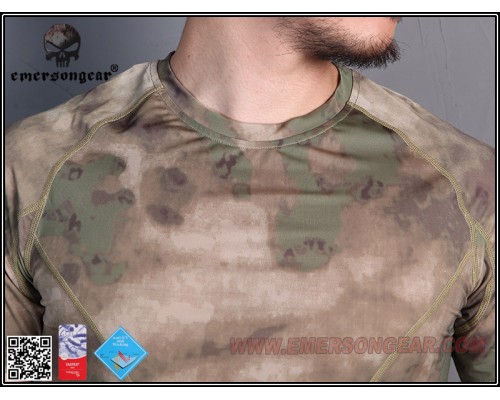 Футболка EMERSON Skin Tight Base Layer Camo Running Shirt Atacs FG