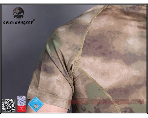Футболка EMERSON Skin Tight Base Layer Camo Running Shirt Atacs FG